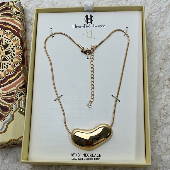 House of Harlow 1960 Gold Necklace - Picture 4 of 7